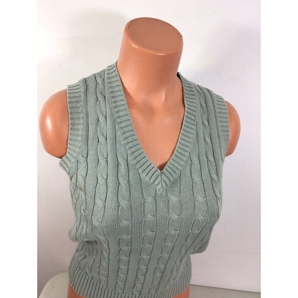 John Galt Varsity Sweater Vest Womens Small - Picture 2 of 7